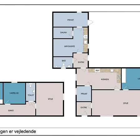 Nyrenoveret Kun 250 M Fra Vesterhavet Sj515